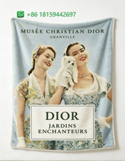 Dior Throw Blankets